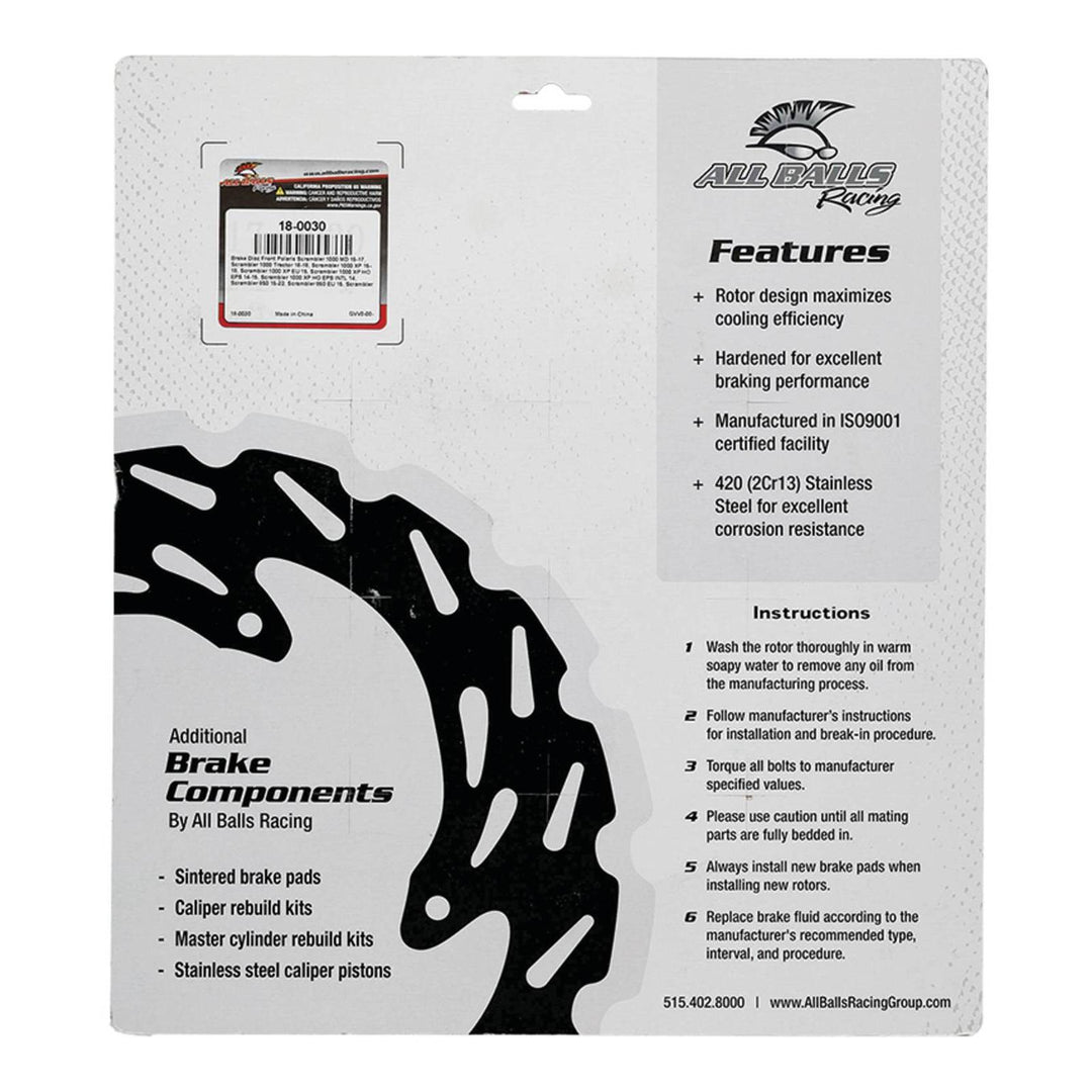 Brake Disc Front / Rear 18-0030