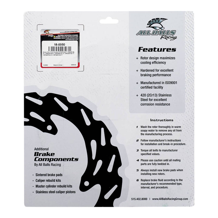 Brake Disc 18-0050