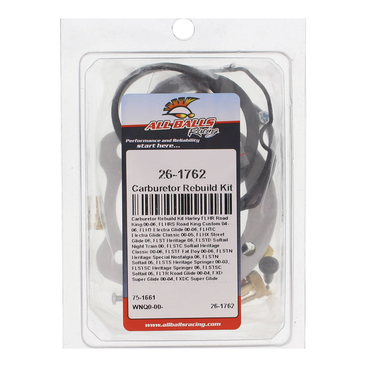 All Balls Racing Carburettor Rebuild Kit (26-1762)