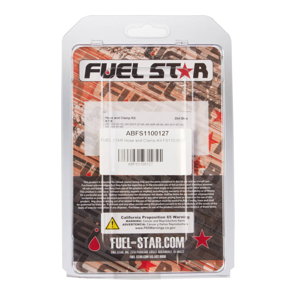 All Balls Racing Hose & Clamp Kit (FS110-0127)