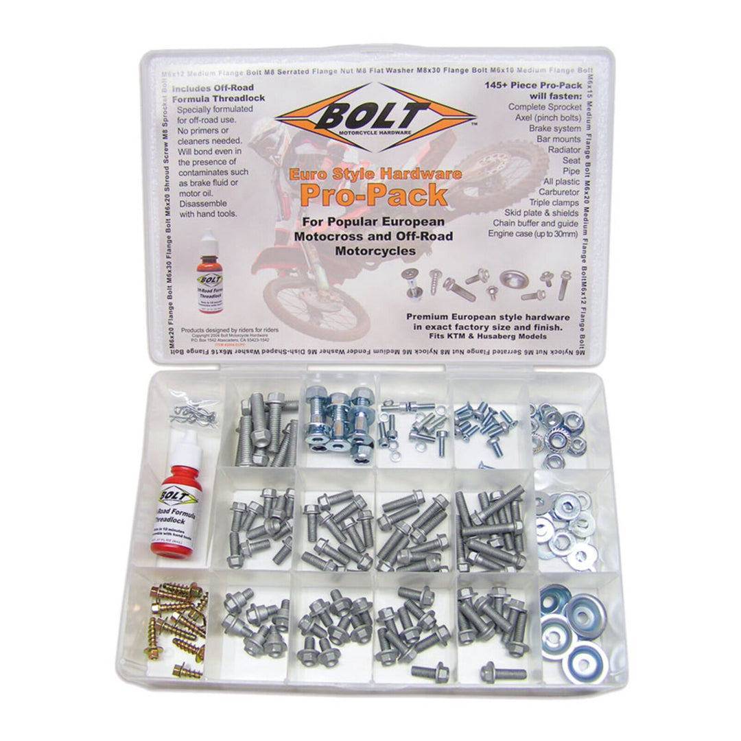 BOLT EURO STYLE PRO PACK - 2004-EUPP