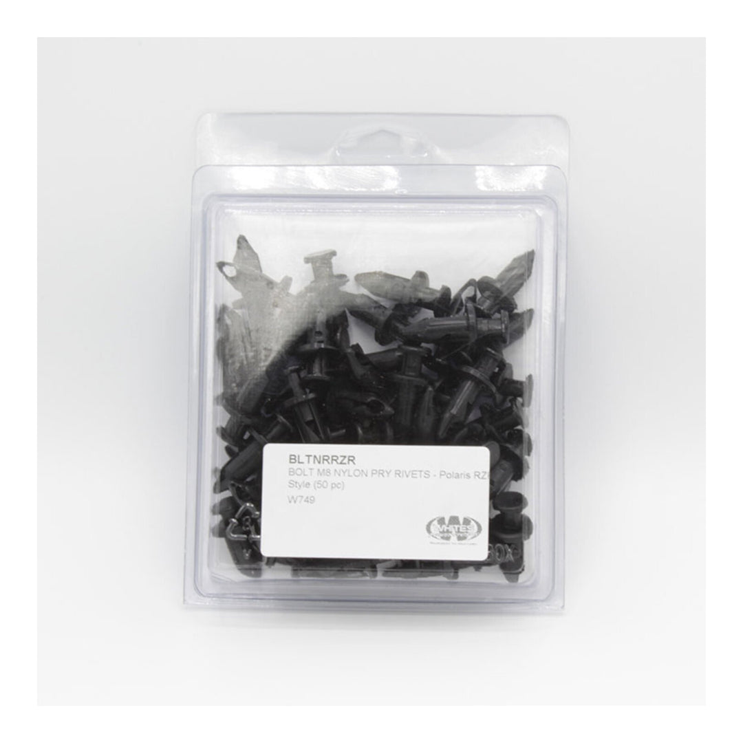 BOLT M8 NYLON PRY RIVETS - Polaris RZR Style (50 pc)