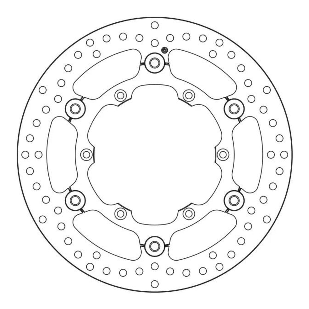 Brembo Prime Serie Oro Front Brake Disc 78B40848