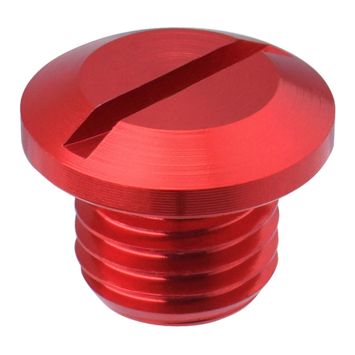 DRC Mirror Hole Plug M10 - Red