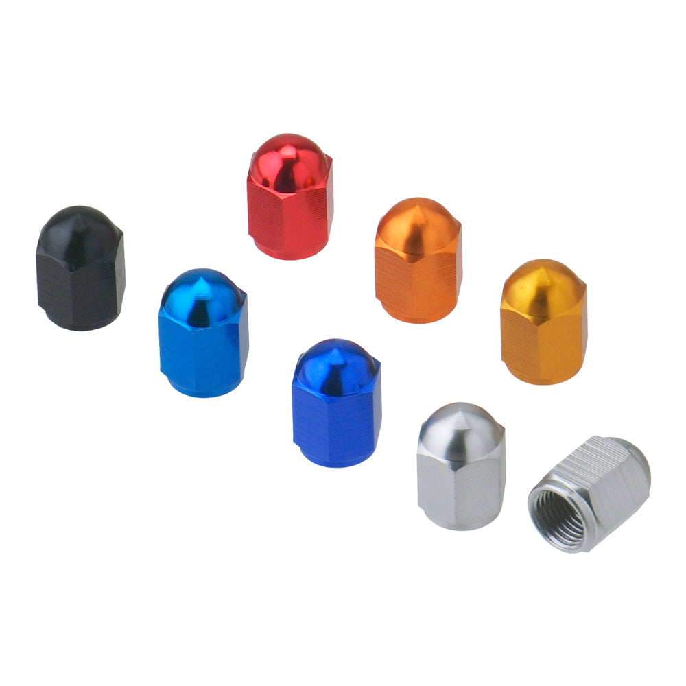 DRC ALUMINUM VALVE CAPS 2PCS GOLD