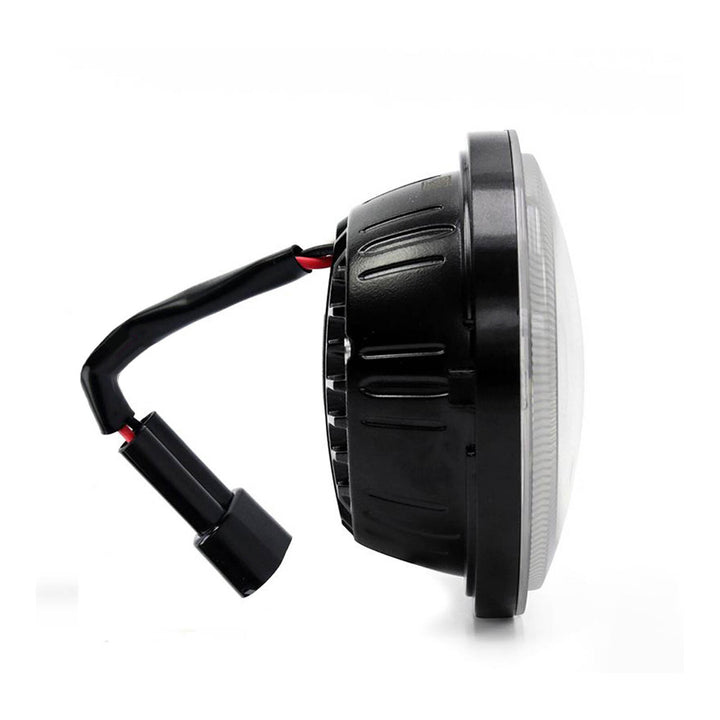 Denali M4 LED Passing Lamp Modules (PR) 4.5 Round - Black Chrome