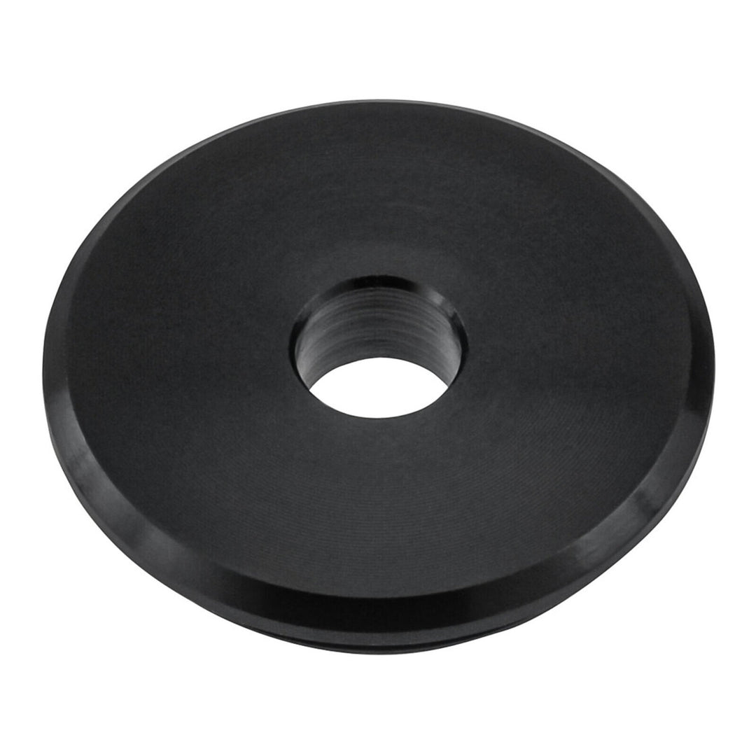 Zeta Aluminium Throttle Tube Replacement End Plug with O-Ring - Black