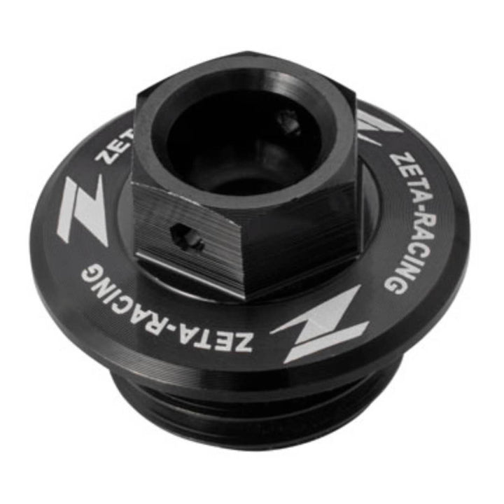 Zeta Oil Filler Plug Honda CR/CRF, Yamaha YZ/YZF/WRF, Kawasaki KLX - Black