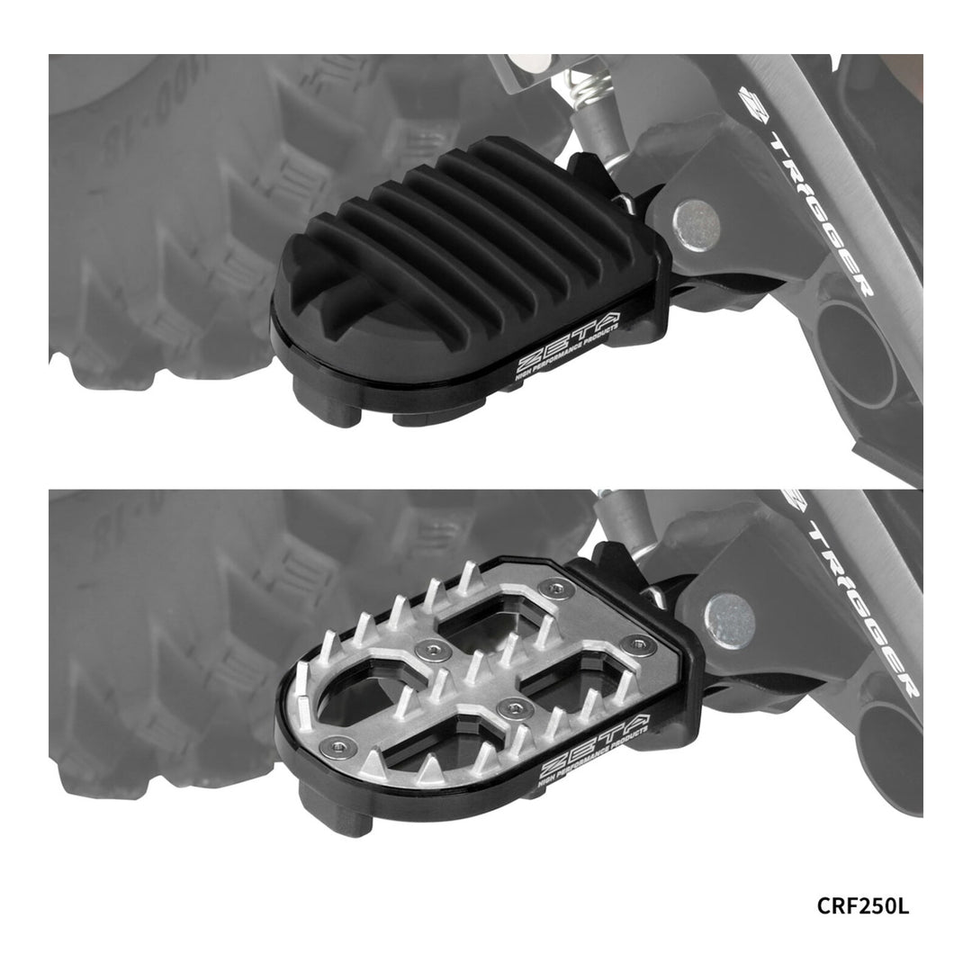 Zeta Adventure Foot Pegs CRF250L/Rally '12- CRF1000L/1100L '