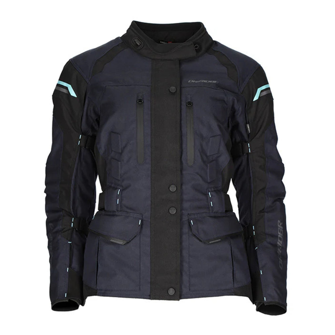 Dririder Compass 4 Ladies' Jacket - Navy / Sky Blue