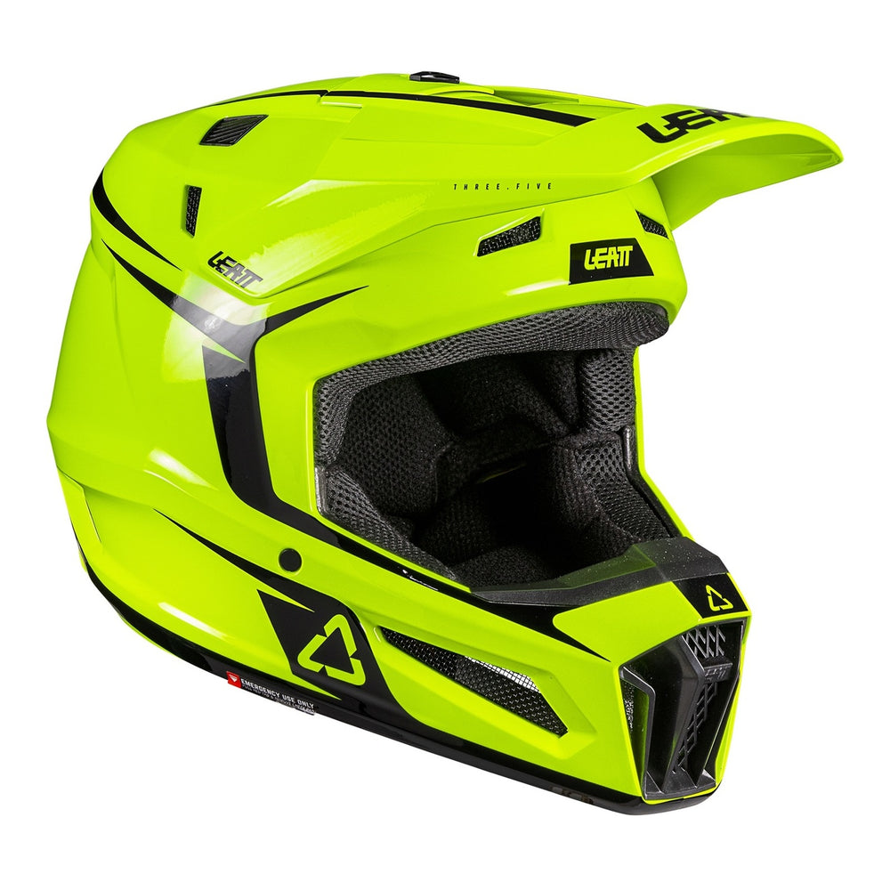 Leatt 2026 3.5 Helmet Kit - Neon Yellow