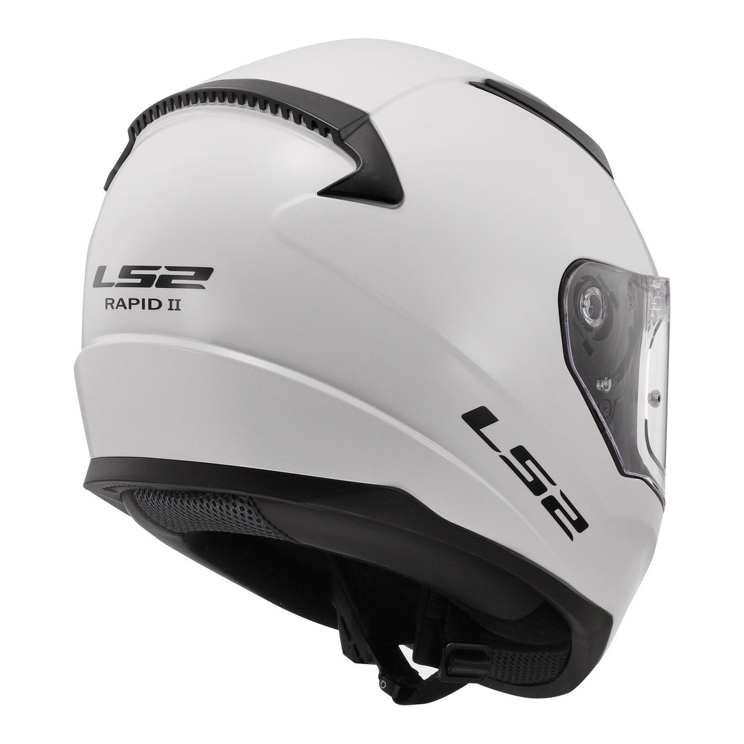 LS2 FF353 Rapid II Helmet - White 06