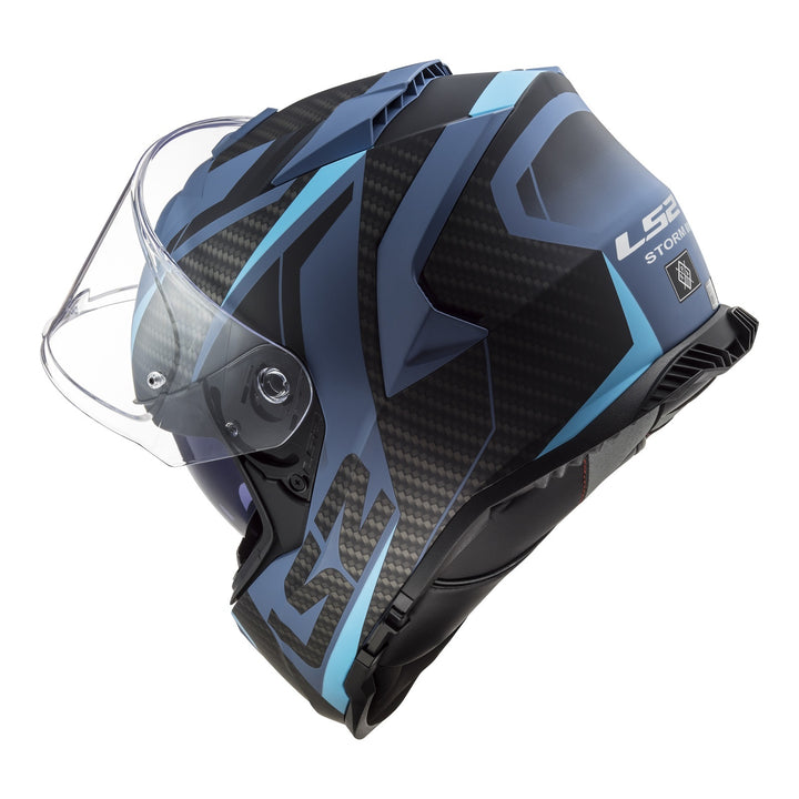 LS2 FF800 Storm II Racer Helmets - Matte Blue 06
