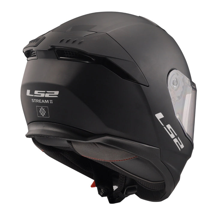 LS2 FF808 Stream II Helmets - Matte Black 06