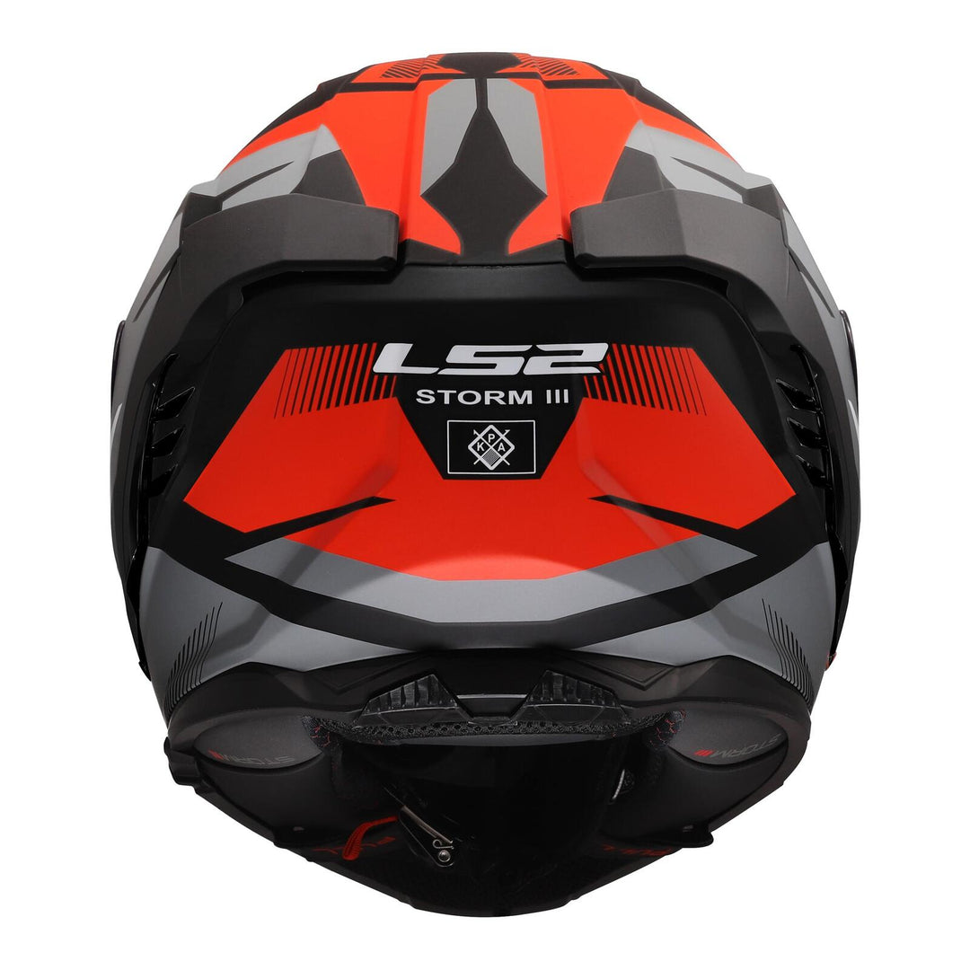 LS2 FF818 Storm III Komai Helmet - Black / Red