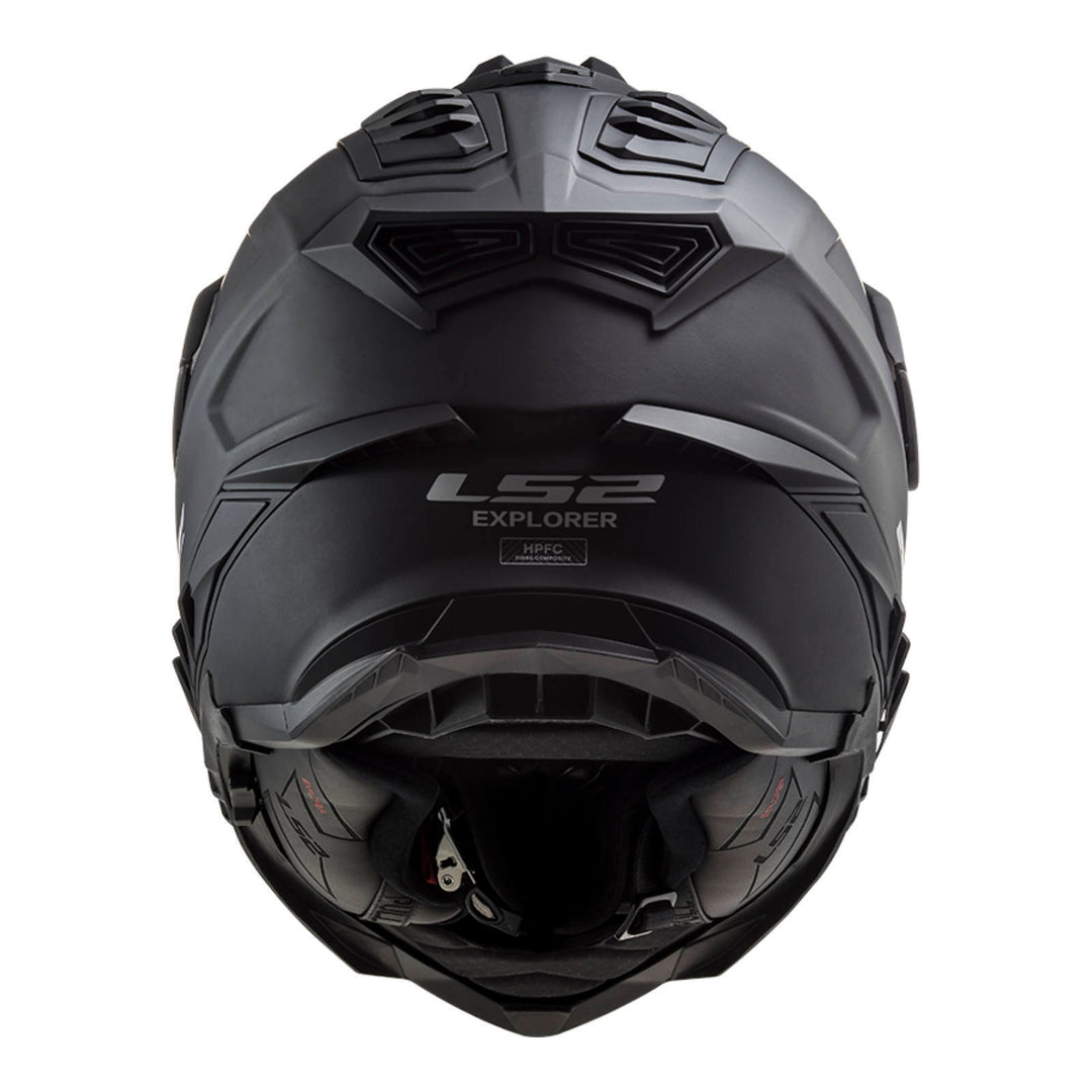LS2 MX701 Explorer Helmet - Matte Black 06