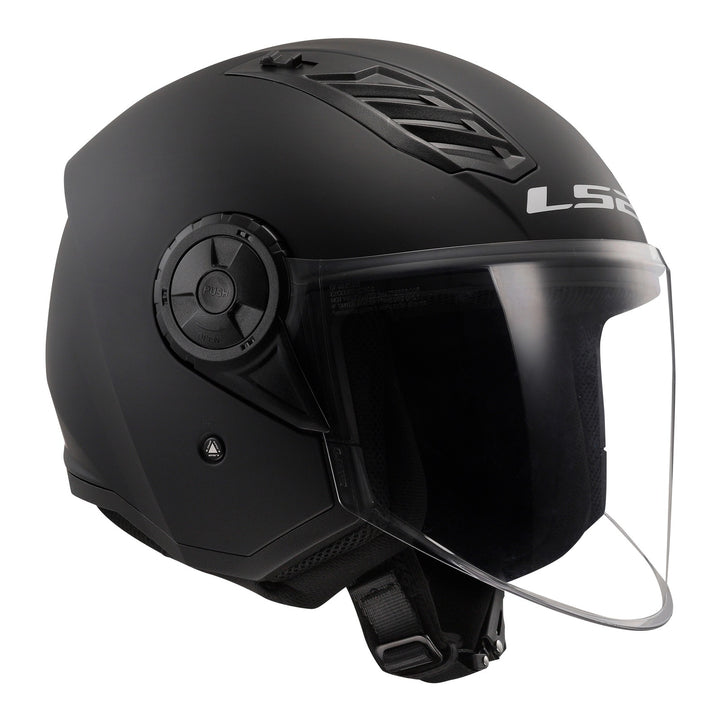 LS2 OF616 Airflow II Helmets - Matte Black 06