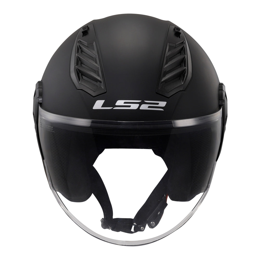 LS2 OF616 Airflow II Helmets - Matte Black 06