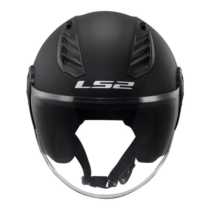 LS2 OF616 Airflow II Helmets - Matte Black 06