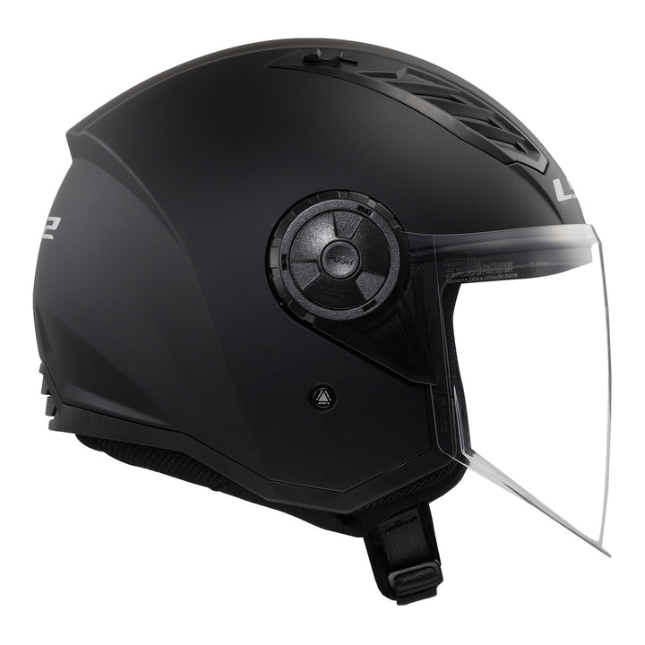 LS2 OF616 Airflow II Helmets - Matte Black 06