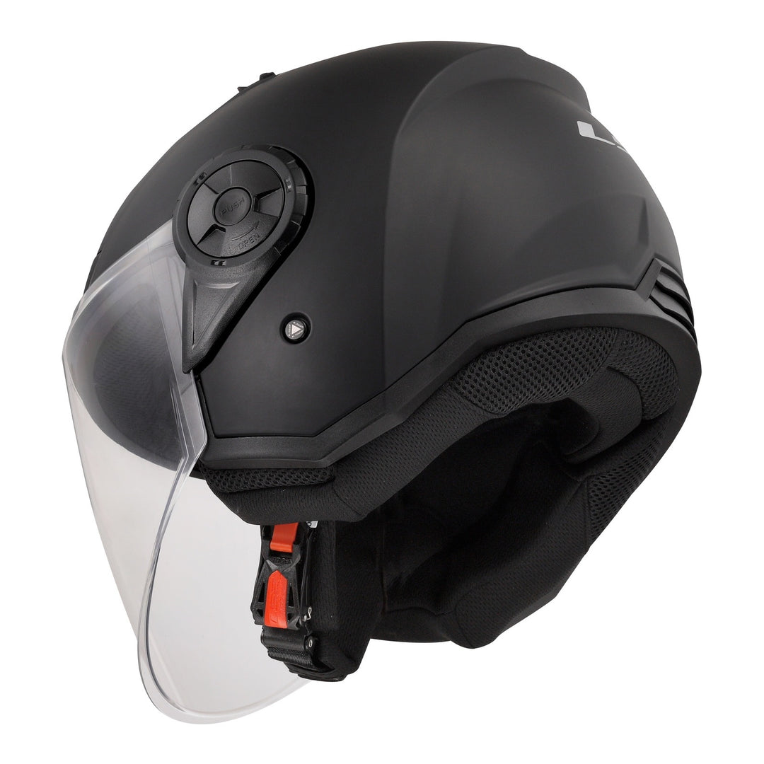 LS2 OF616 Airflow II Helmets - Matte Black 06