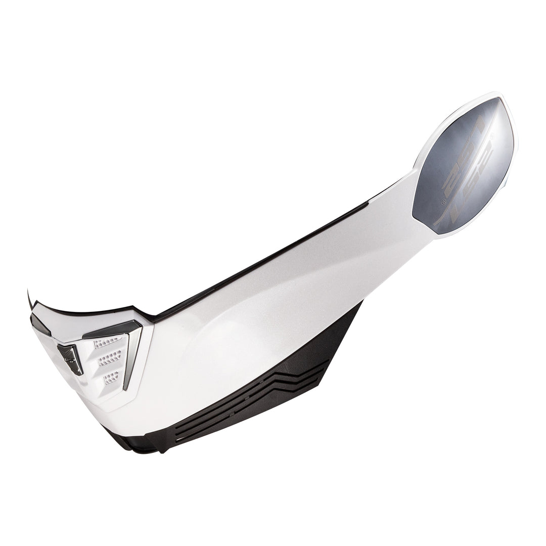 LS2 FF900 Valiant II Chin Bar - Gloss White