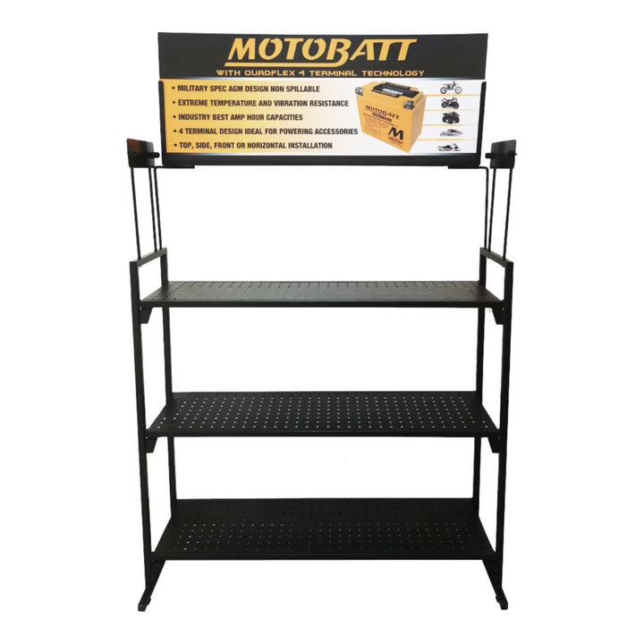 Motobatt 12 Station Maintainer Rack Only