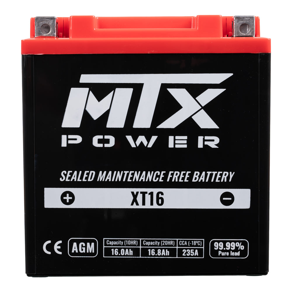 MTX POWER XT16 12V AGM BATTERY *4