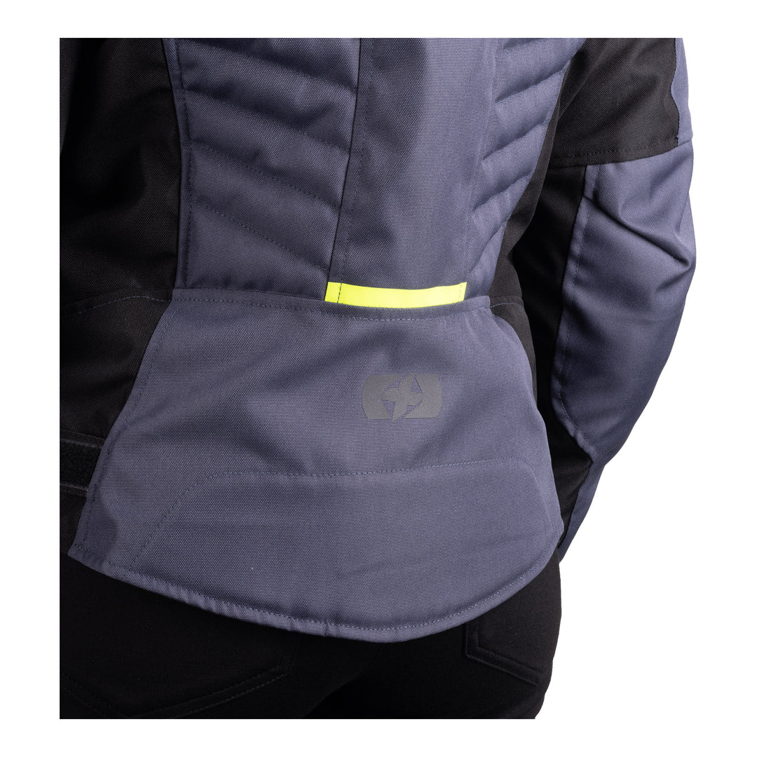 Oxford Valencia 3.0 Waterproof Dr2Dry Women's Textile Jacket - Grey / Black