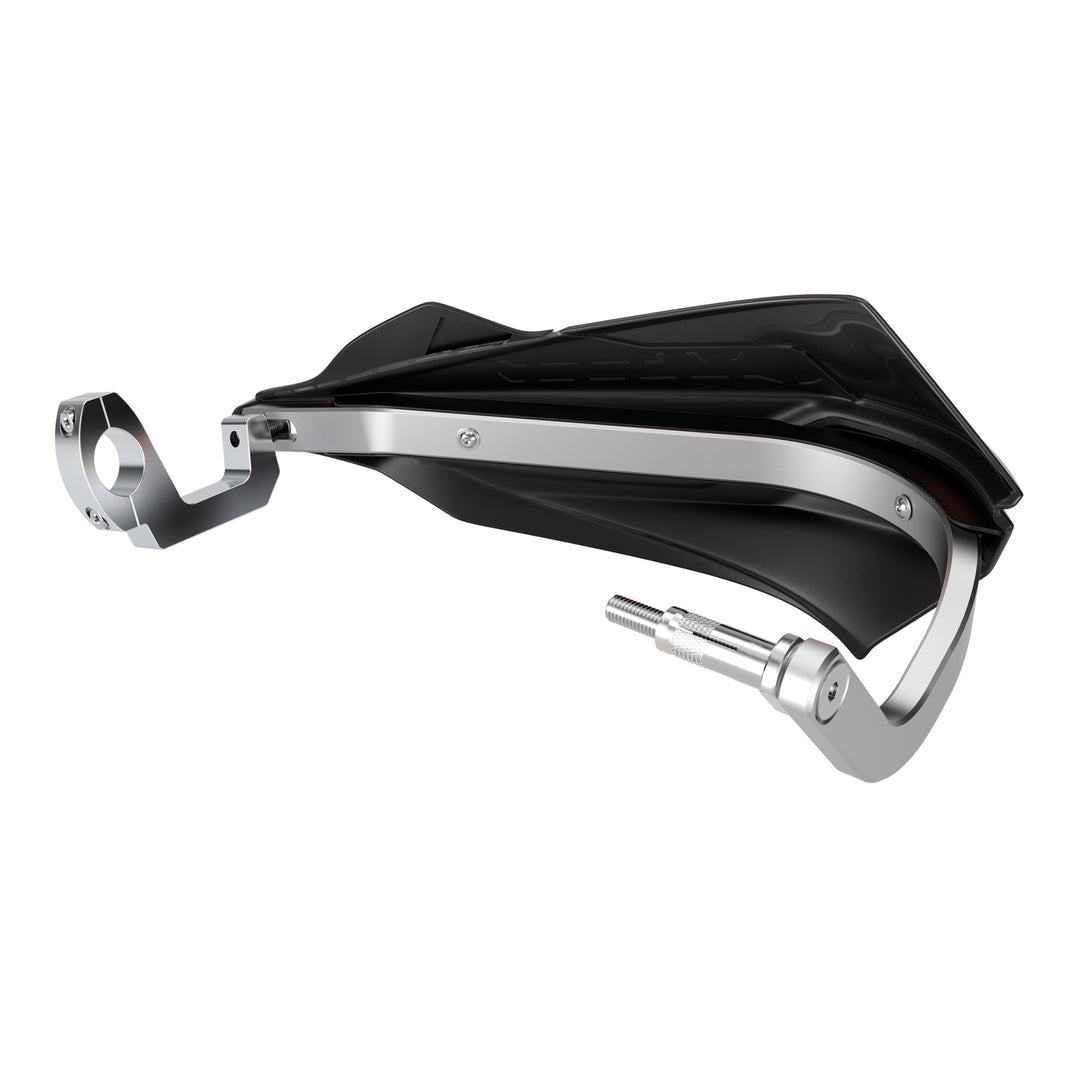 Polisport Trail Blazer Handguard with Metal Bar - Black / Black