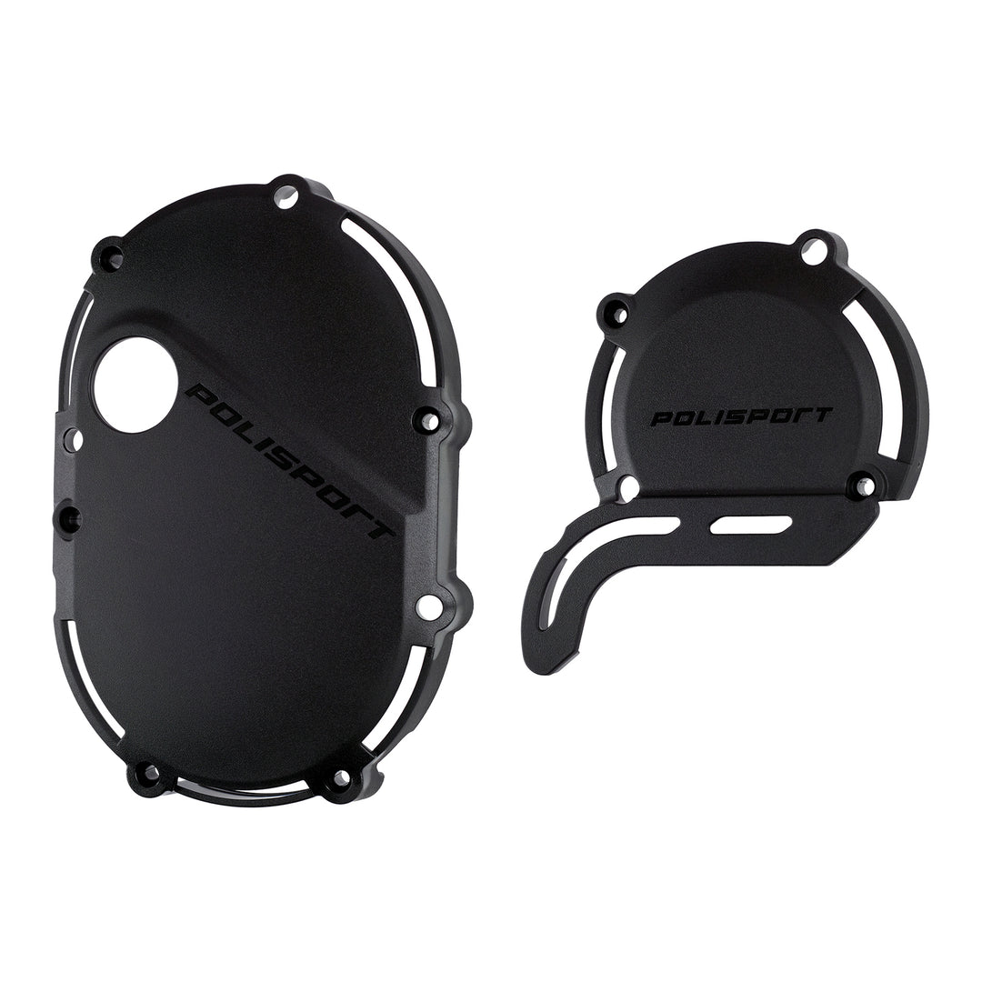Polisport Engine Covers Kit - Stark Varg - Black