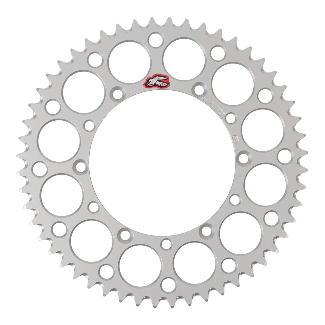 Renthal Sprocket Rear Silver 52T Alloy 7075 T6 Grooved