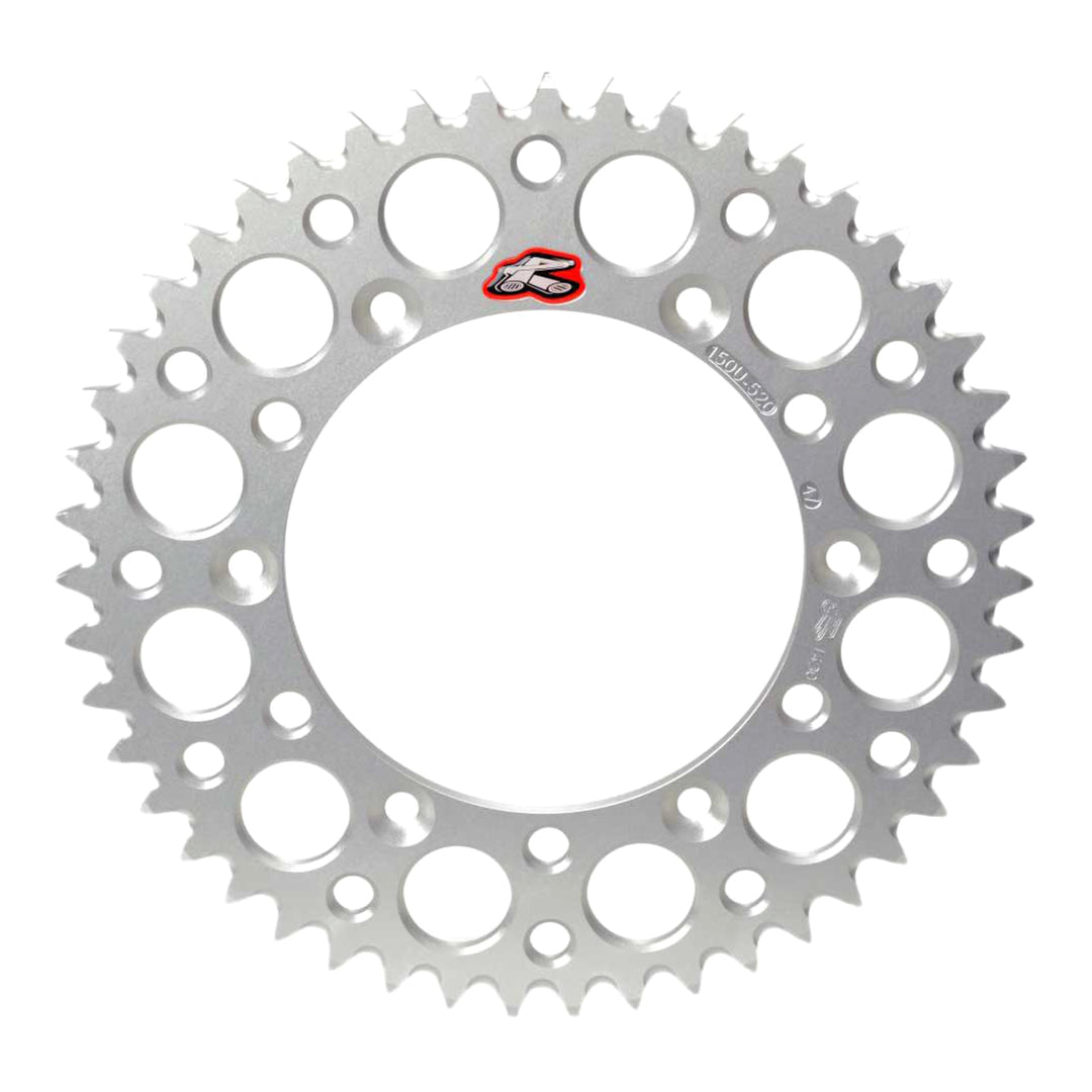 Renthal Sprocket Rear Silver 51T Alloy 7075 T6 Grooved Suzuki