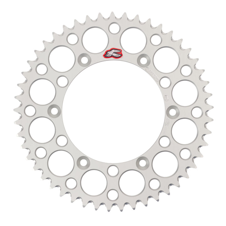 Renthal Sprocket Rear Silver 49T Alloy 7075 T6 Grooved