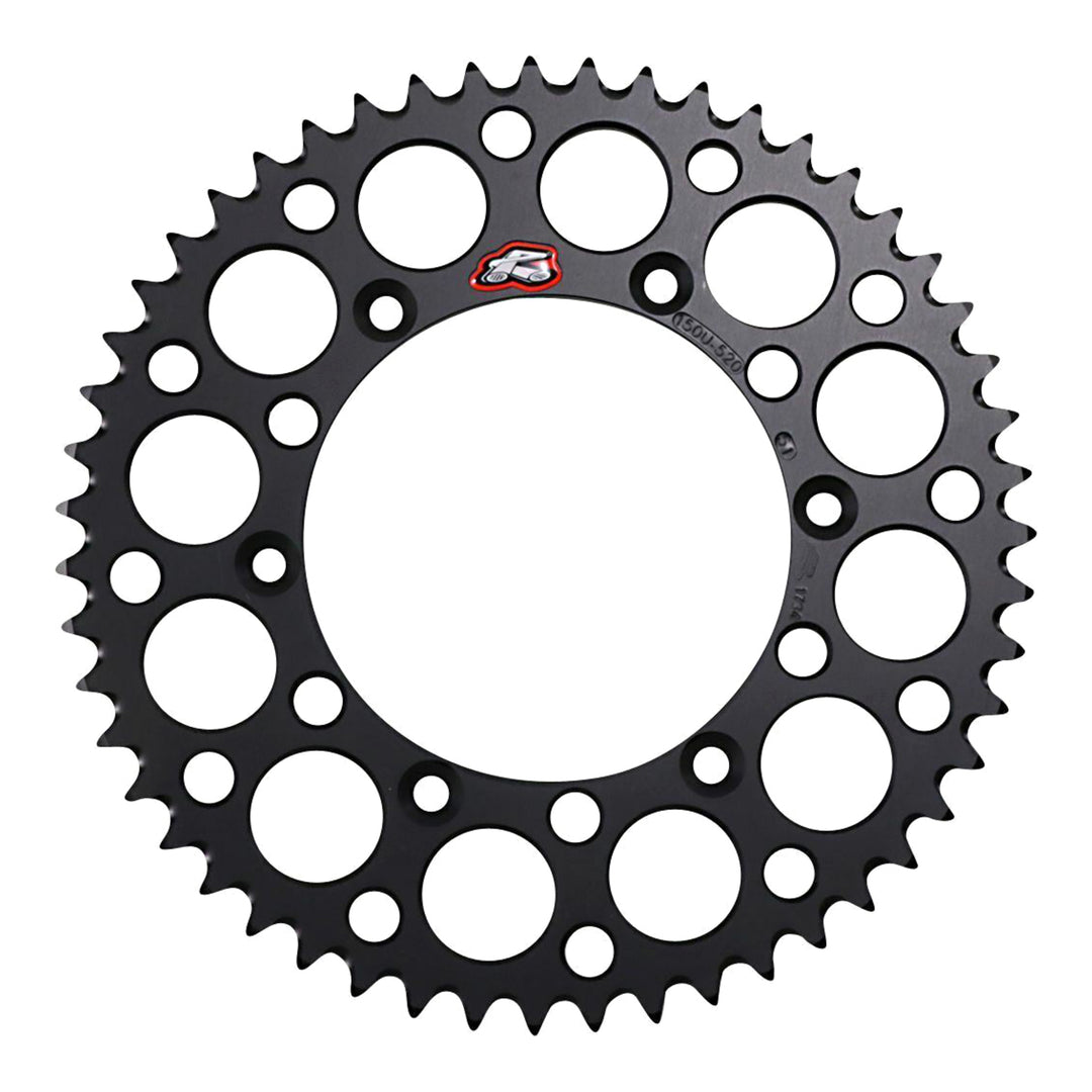 Renthal Sprocket Rear Black 52t Alloy 7075 T6 Grooved