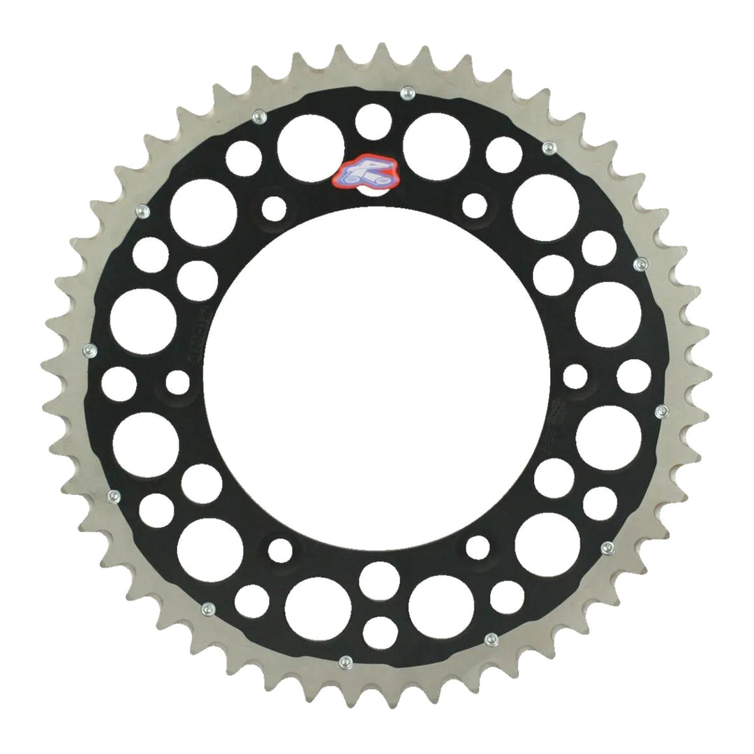 Renthal Sprocket Twinring Black 48T Bi-Metal Grooved Packaged
