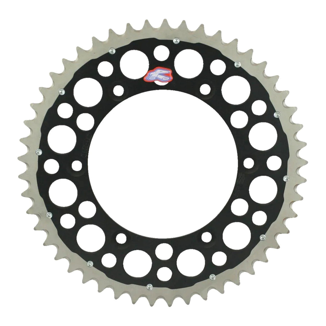 Renthal Sprocket Twinring Black 48T Bi-Metal Grooved Packaged