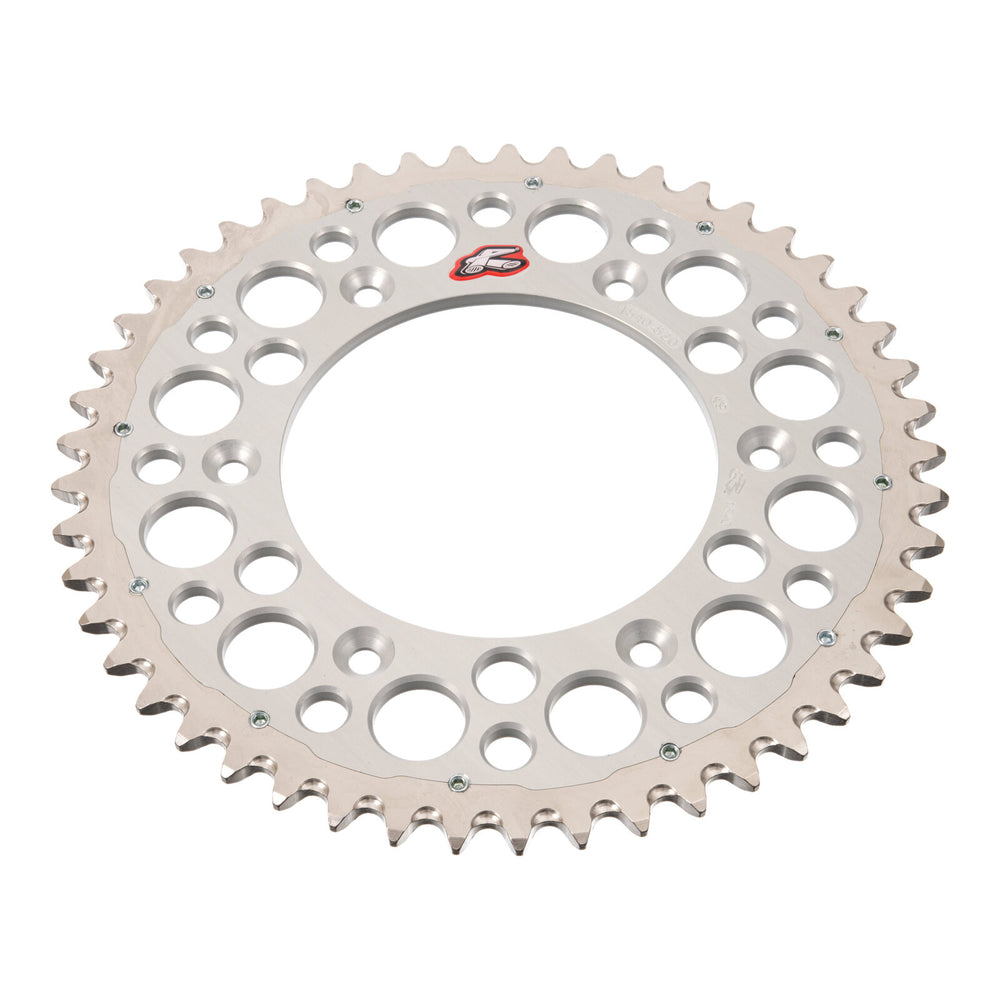 Renthal Sprocket Twinring Silver 49T Bi-Metal Grooved
