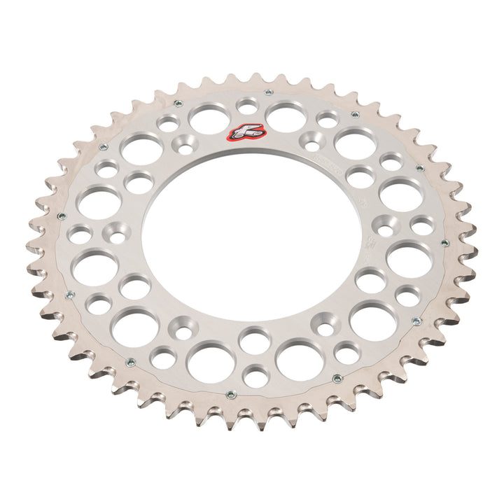 Renthal Sprocket Twinring Silver 49T Bi-Metal Grooved