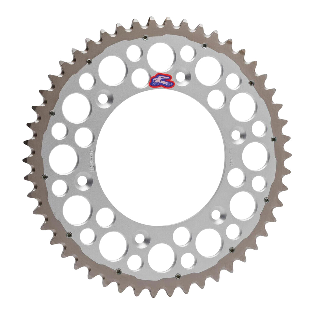Renthal Sprocket Twinring Silver 51T Bi-Metal Grooved Packaged