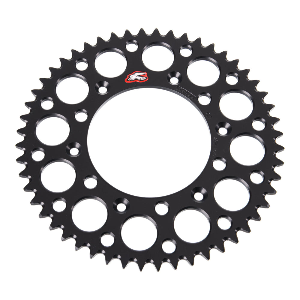 Renthal Sprocket Rear Black 52T Alloy 7075 T6 Grooved