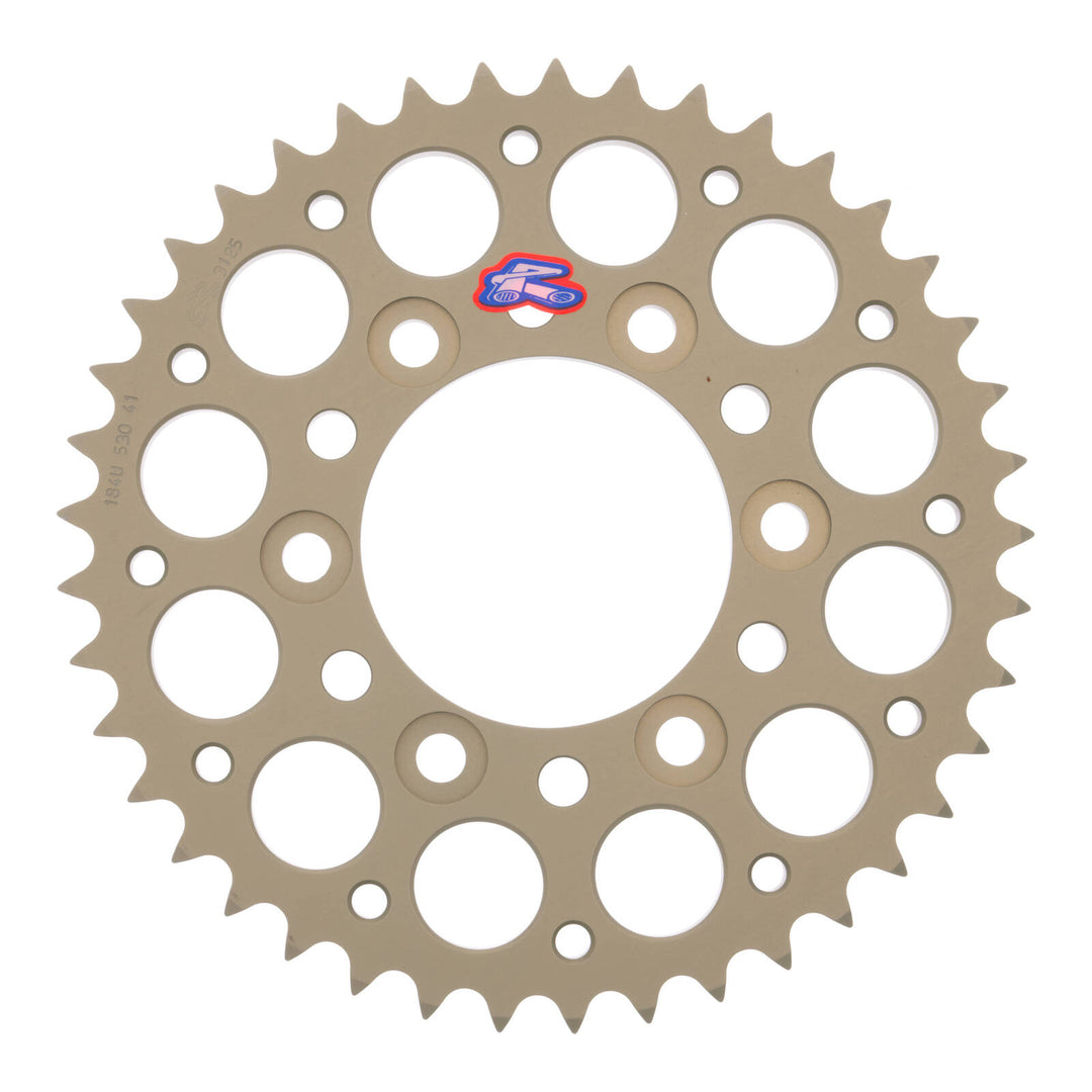 Renthal Rear Sprocket 184 / 530 Grooved - Silver [Kawasaki]