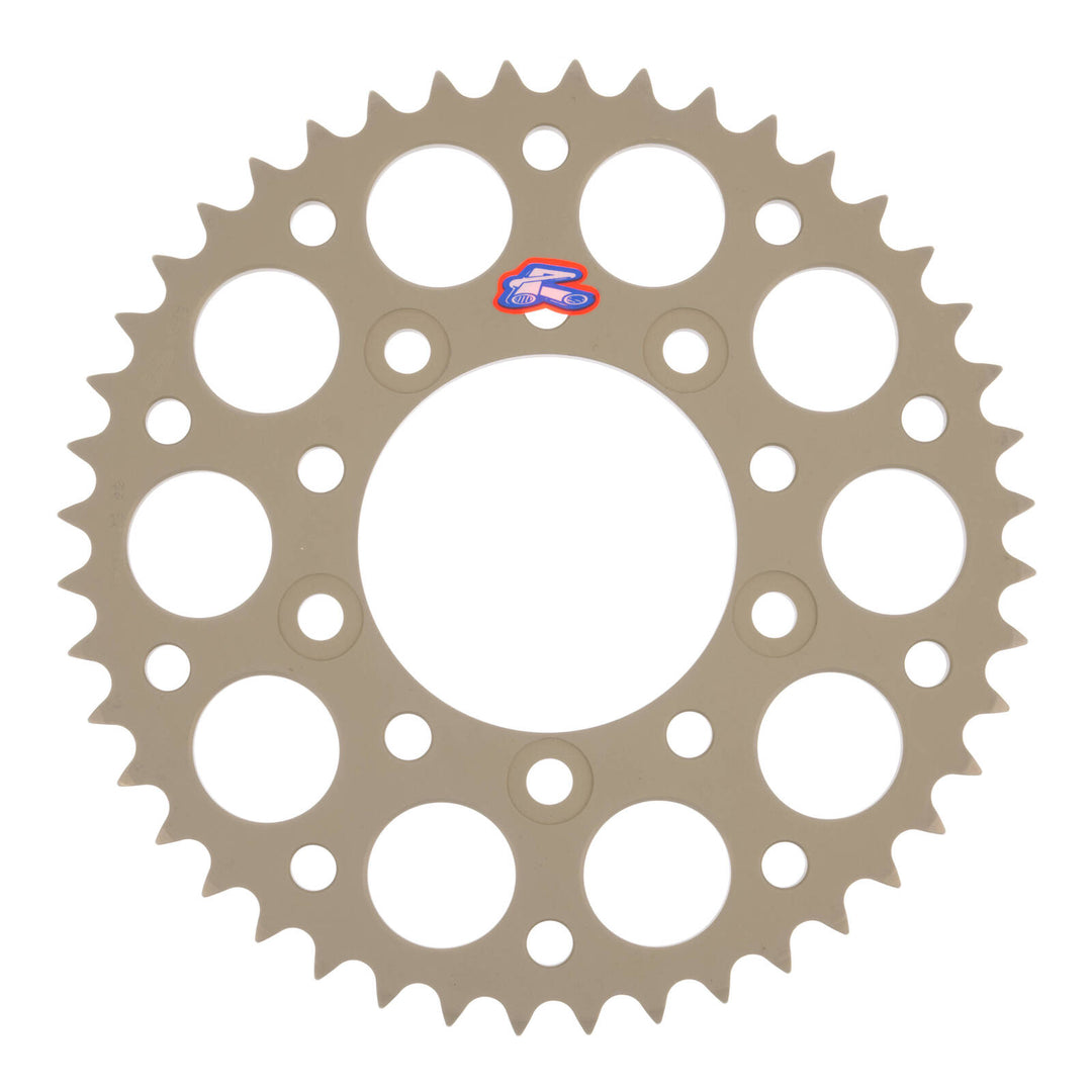 Renthal Sprocket Rear Silver 44T Alloy 7075 T6 Grooved Suzuki