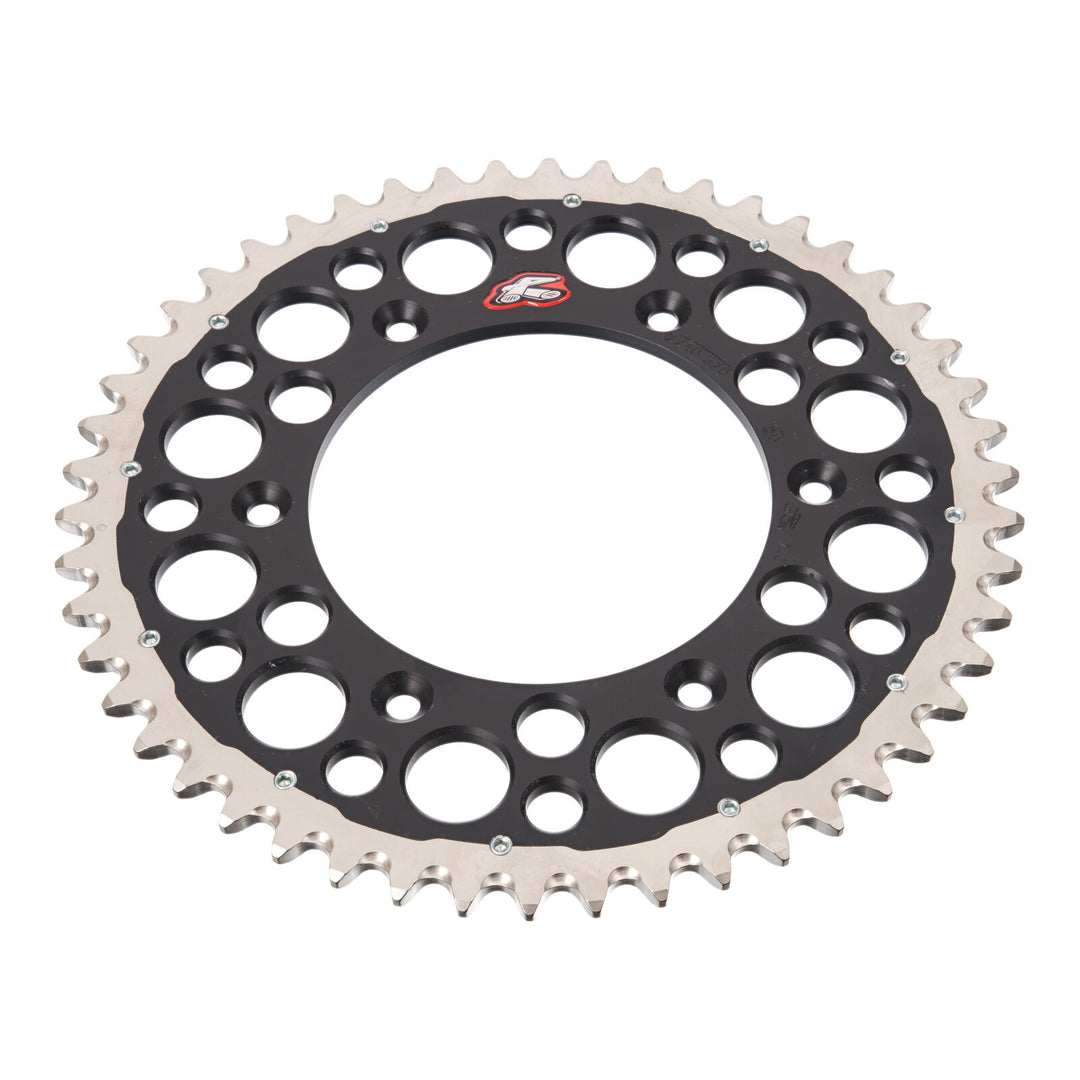 Renthal Sprocket Twinring Black 50T Bi-Metal Grooved