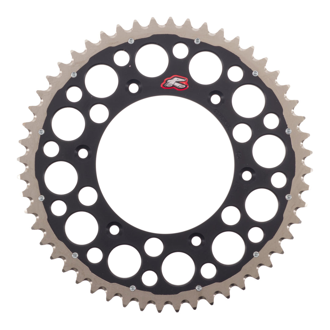 Renthal Sprocket Twinring Black 52T Bi-Metal Grooved
