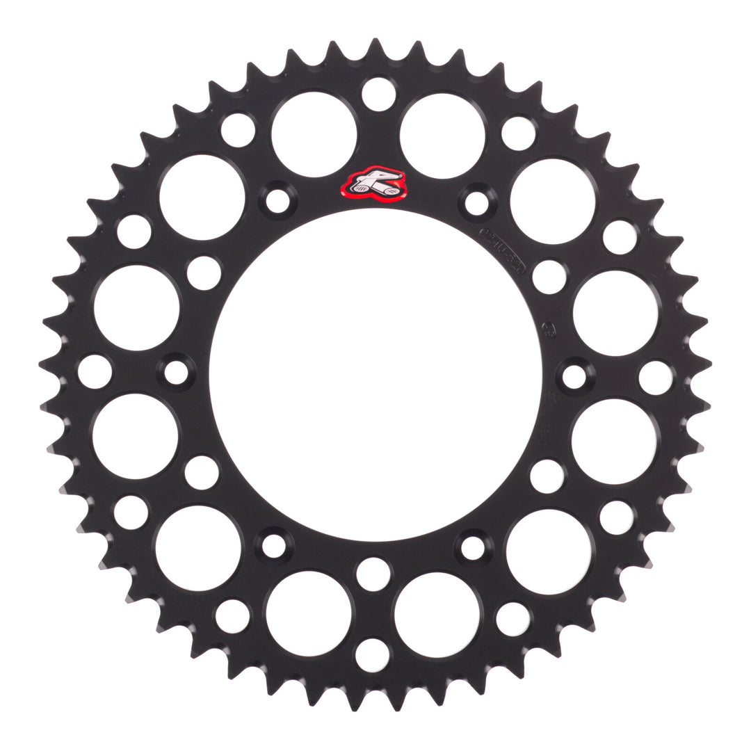 Renthal Sprocket Rear Black 49T Alloy 7075 T6 Grooved