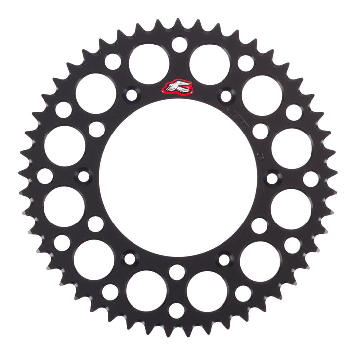 Renthal Sprocket Rear Black 49T Alloy 7075 T6 Grooved