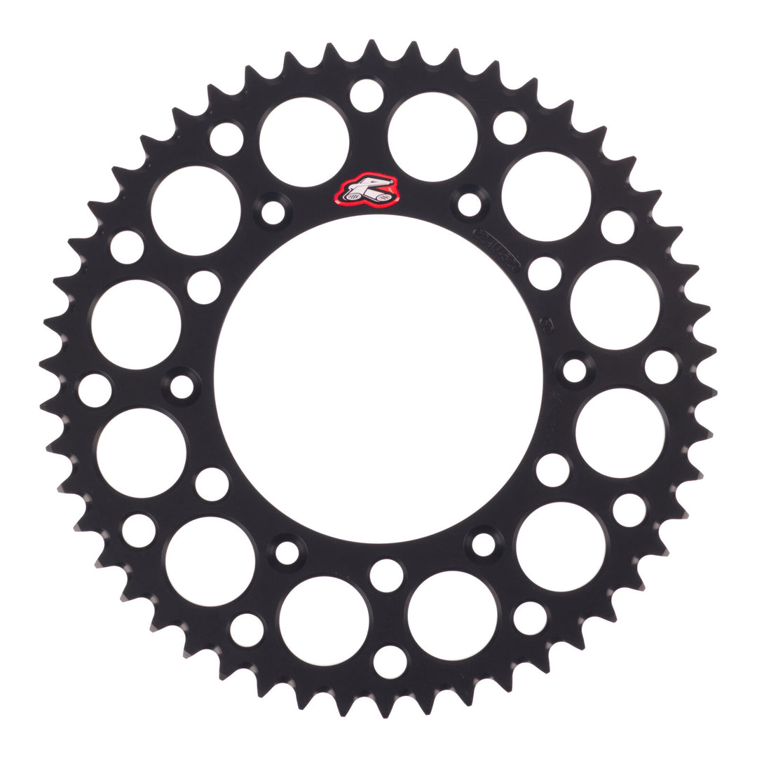 Renthal Sprocket Rear Black 50T Alloy 7075 T6 Grooved