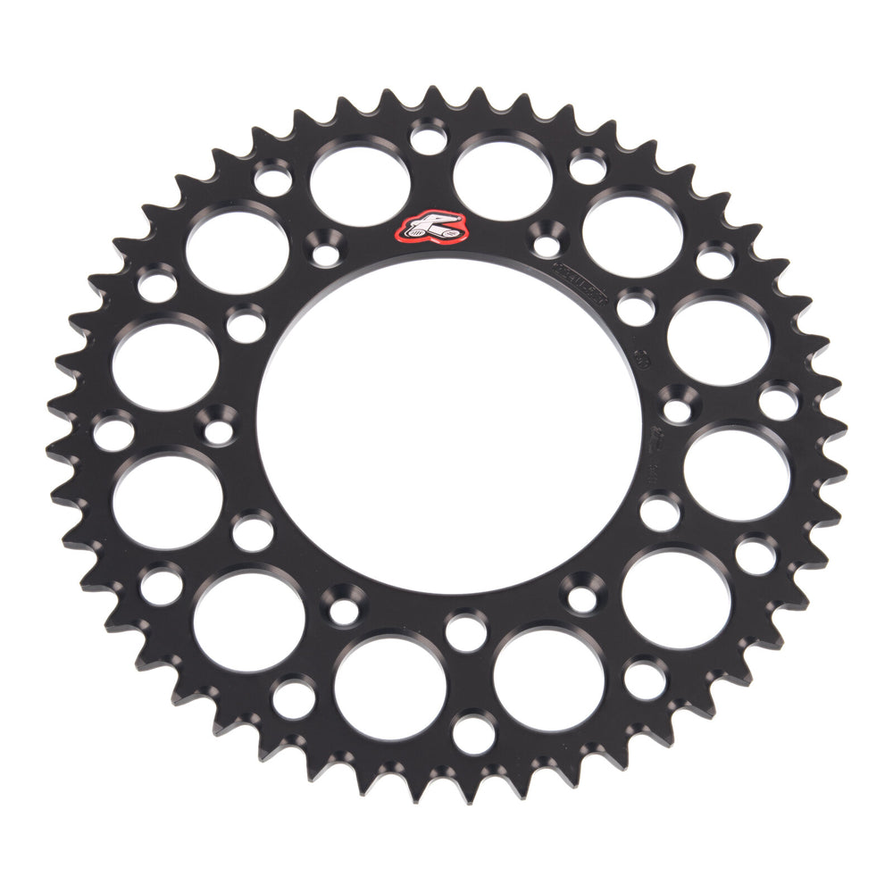 Renthal Sprocket Rear Black 50T Alloy 7075 T6 Grooved