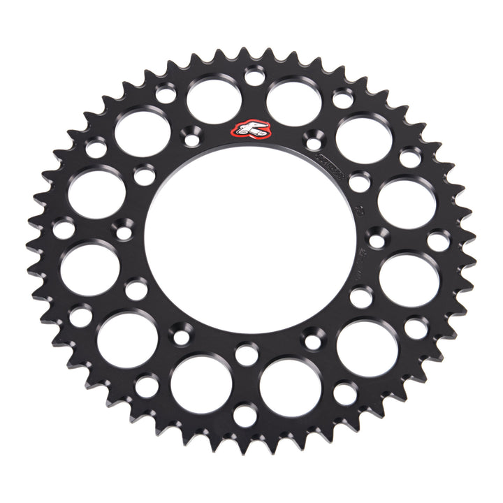 Renthal Sprocket Rear Black 51T Alloy 7075 T6 Grooved